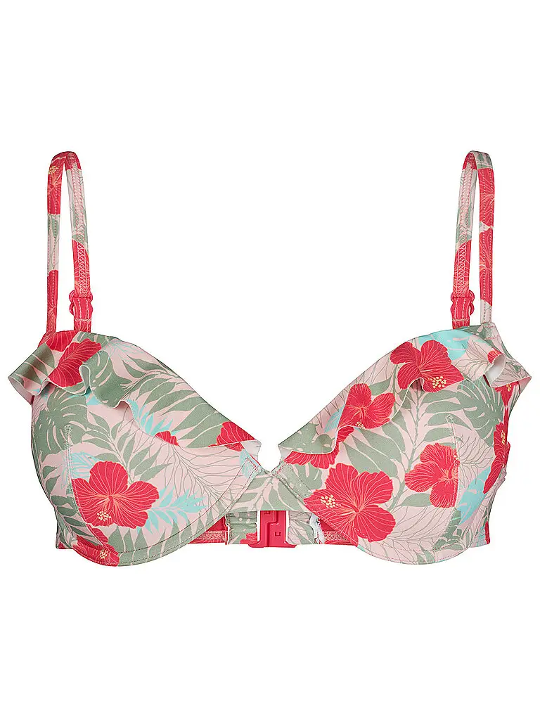 Top bikini a balconcino da donna multicolore | 75A