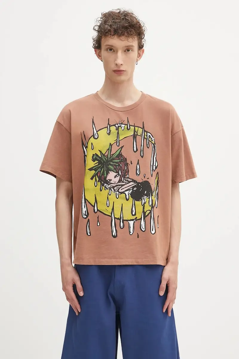 Sky High Farm T-shirt Uomo Marrone 2251561