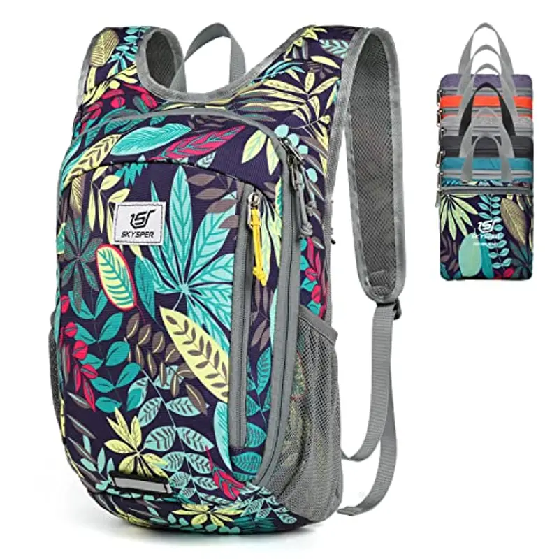 SKYSPER Piccolo zaino da trekking da 10 l, leggero, da viaggio, per donne e uomini