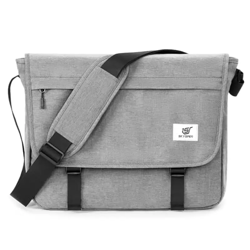 SKYSPER Borsa a tracolla Uomo Grigio 1249045