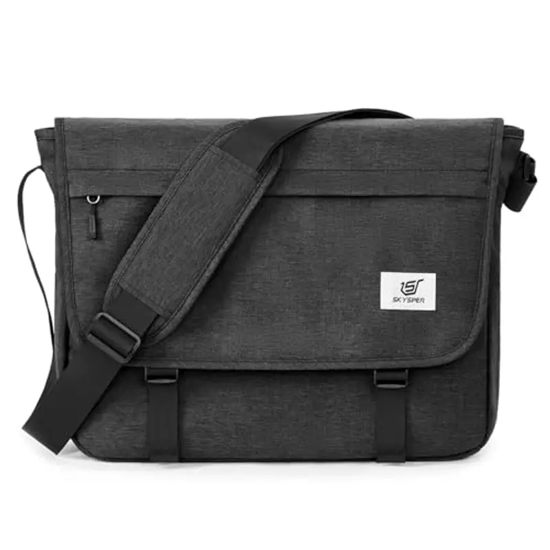 SKYSPER Borsa a tracolla Uomo Nero 1098025