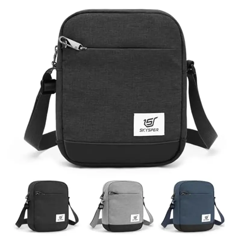 SKYSPER Borsello Uomo Nero 799730