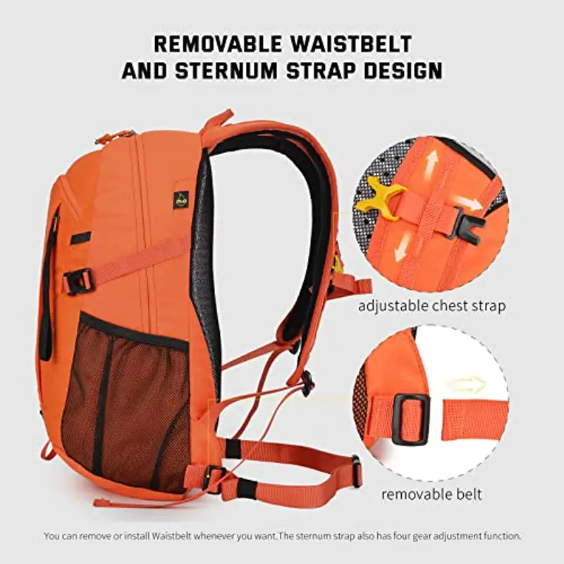 SKYSPER Zaino da Hiking 20L, Impermeabile Zaino Montagna per Viaggio Escursionismo Trekking Uomo e Donna miniatura 3