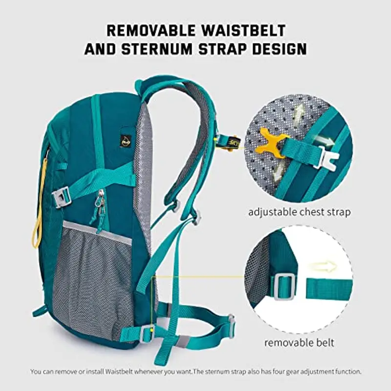 SKYSPER Zaino da Hiking 20L, Impermeabile Zaino Montagna per Viaggio Escursionismo Trekking Uomo e Donna miniatura 3
