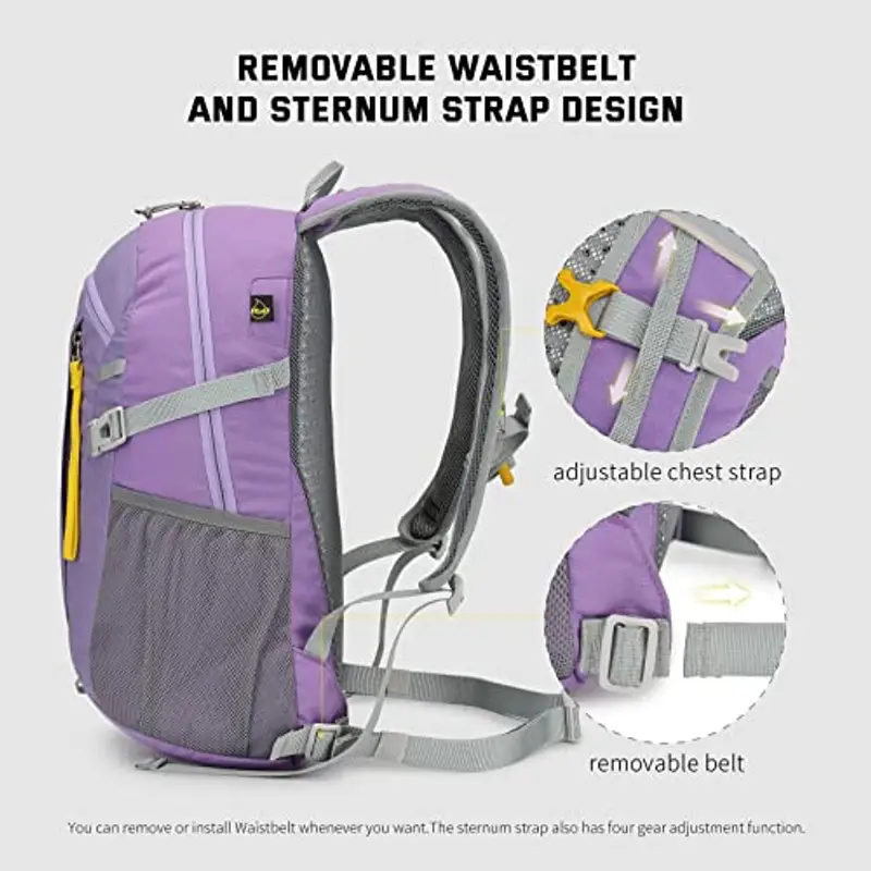 SKYSPER Zaino da Hiking 20L, Impermeabile Zaino Montagna per Viaggio Escursionismo Trekking Uomo e Donna miniatura 3