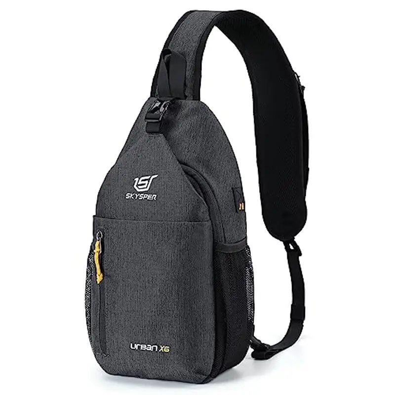 SKYSPER Borsa a tracolla Uomo Nero 815300