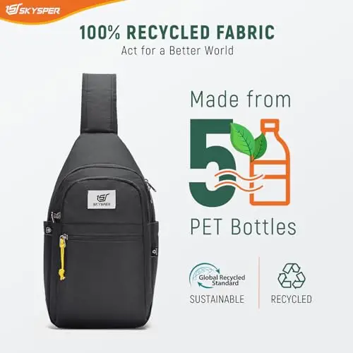 SKYSPER Borsello Uomo Blu 3126908 miniatura 3