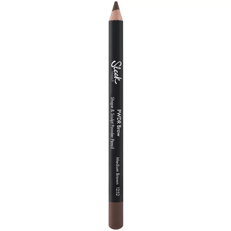 Sleek MakeUP Pwdr Matita in Crema per Sopracciglia 1252 Marrone Medio 1,29 g