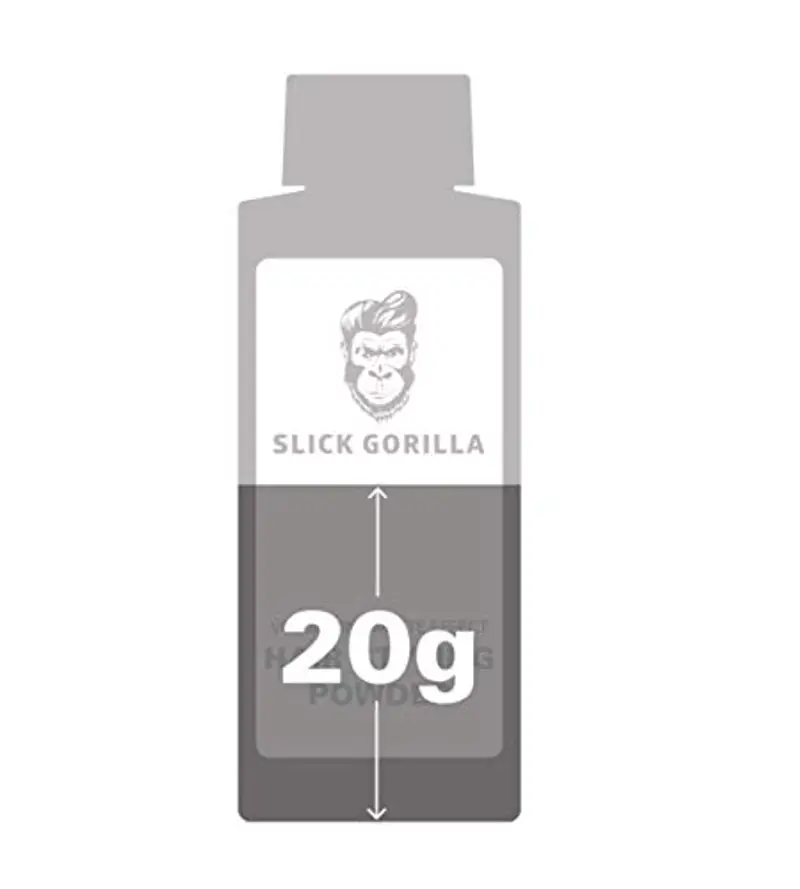 Slick Gorilla Hair Styling Powder 20g Polvere Di Styling Per Capelli Opaca miniatura 2