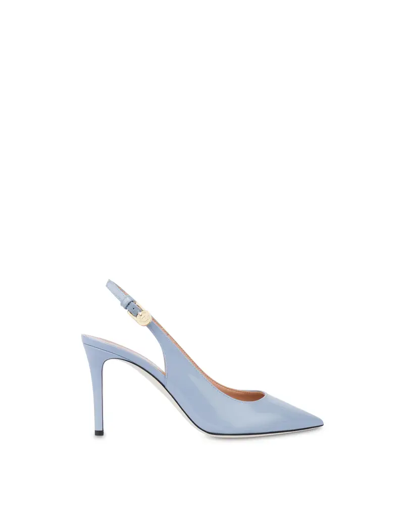 Slingback in vernice Essential SKY, 39, Pollini