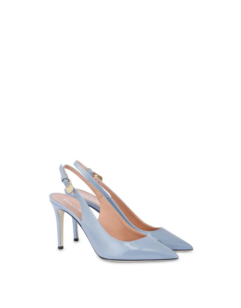 Slingback in vernice Essential SKY, 39, Pollini miniatura 2