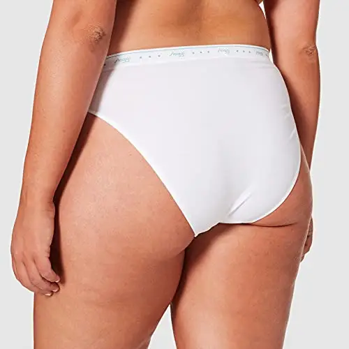 sloggi Donna 24/7 100 H Tai 3P, Bianco, 36 miniatura 3