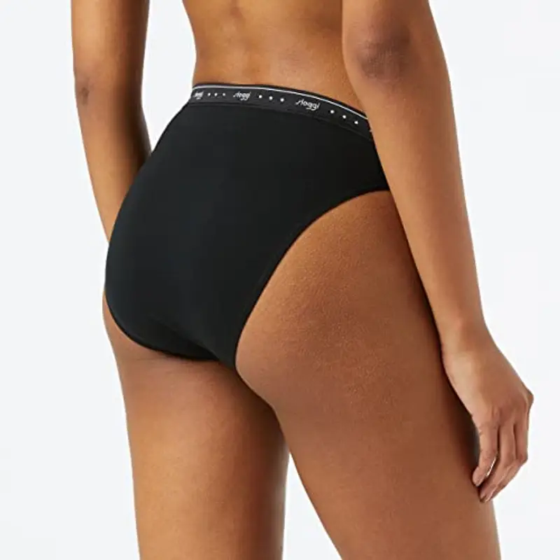 sloggi Donna 24/7 100 H Tai 3P, Nero, 44 miniatura 3