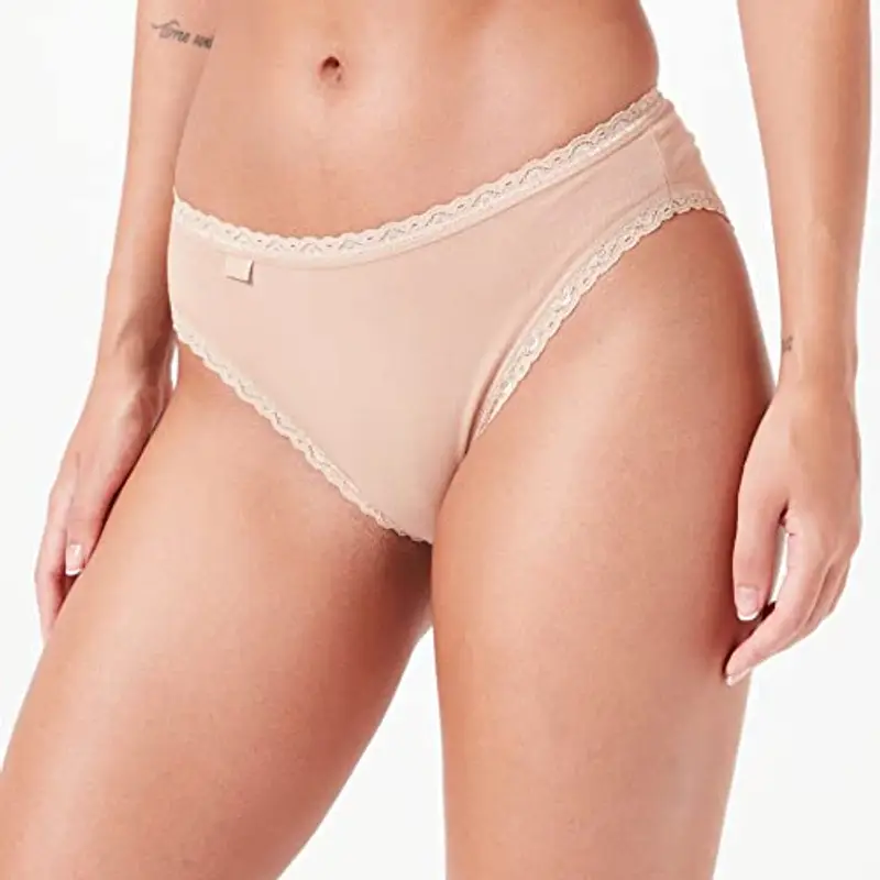 sloggi Donna 24/7 Cotton Lace Tai C3P, Brush, 44 miniatura 2