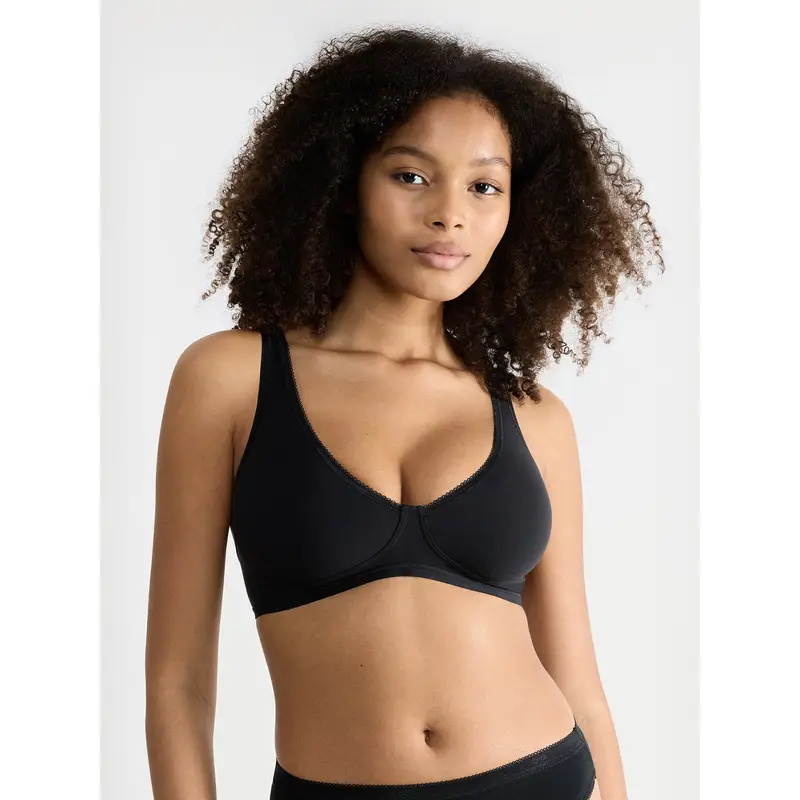 Reggiseno senza ferretto Basic 10222327 Nero