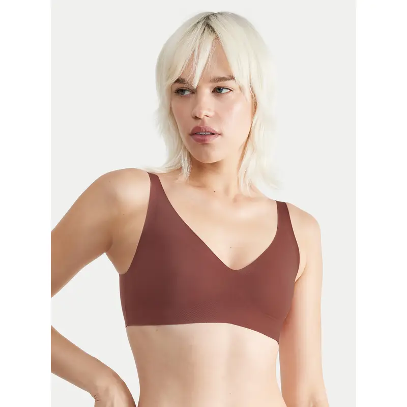 Reggiseno senza ferretto Zero Feel 10217729 Marrone