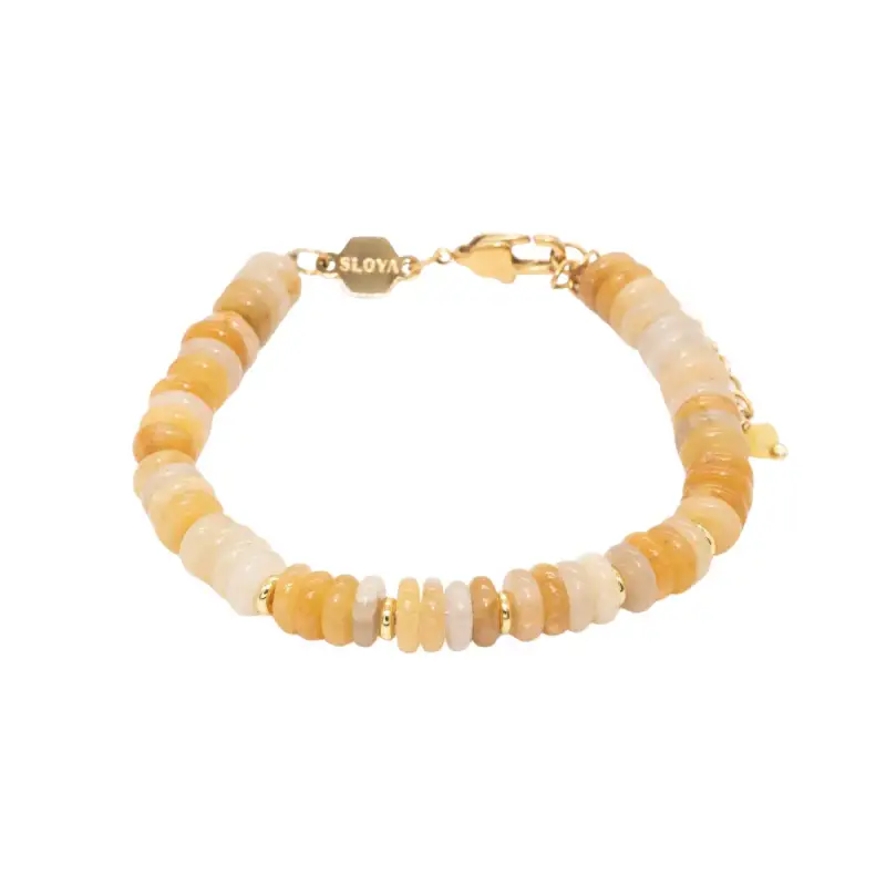 Bracciale in pietre di giada donna Sloya Blima