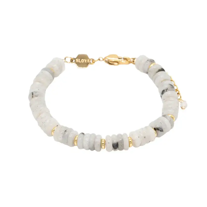 Bracciale in pietre di Labradorite da donna Sloya Blima