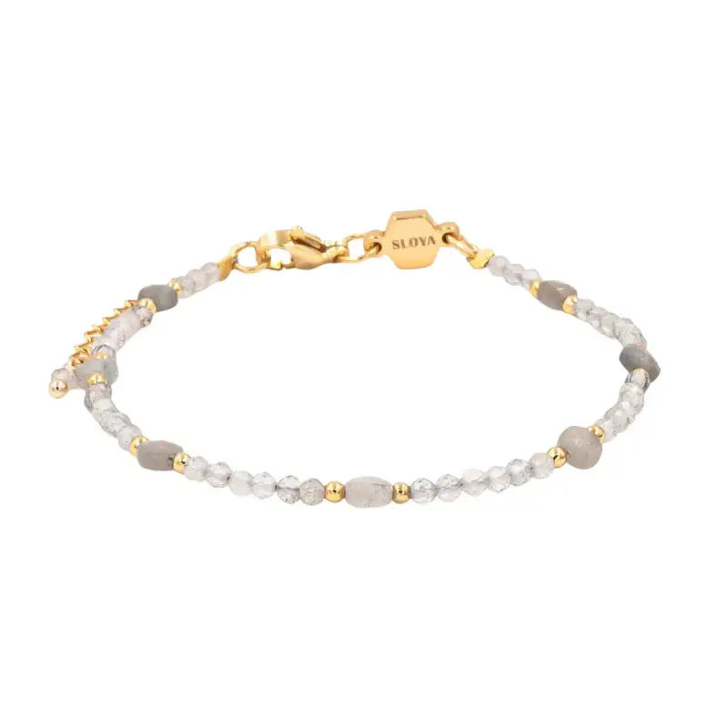 Bracciale in pietre di Labradorite da donna Sloya Paloma