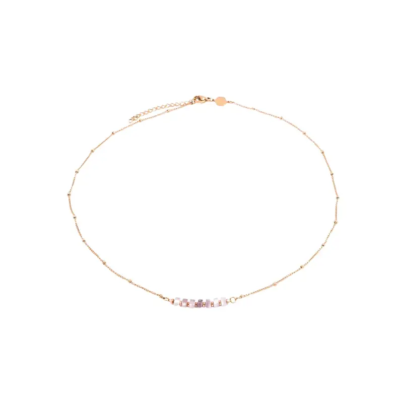 Collana in pietra ametista donna Sloya Piana