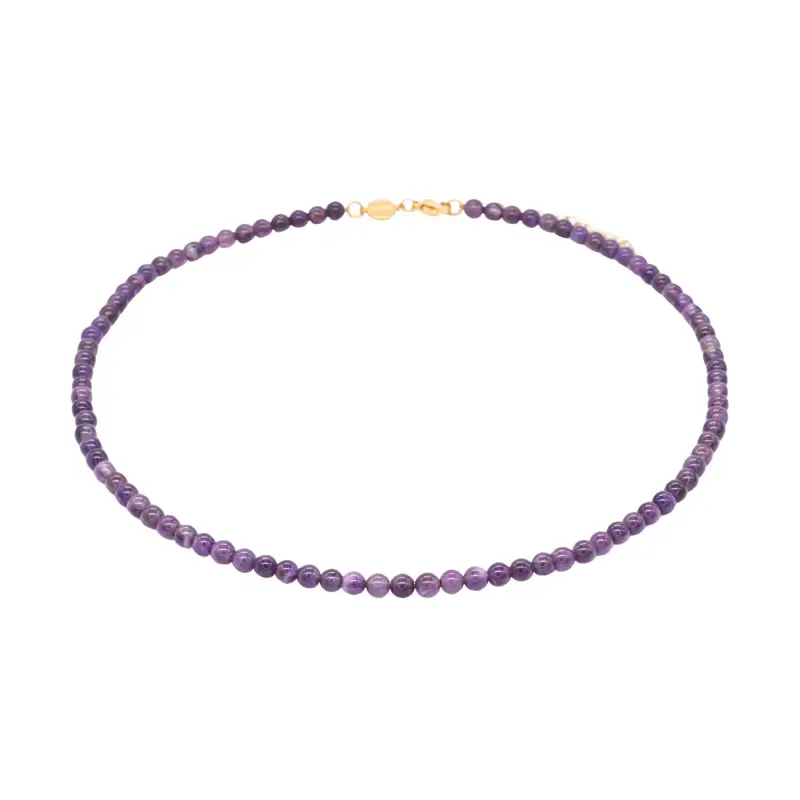 Collana in pietra ametista donna Sloya Serena