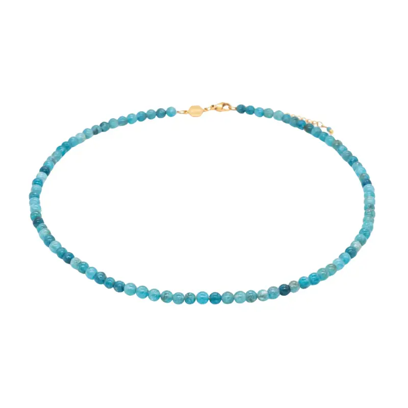 Collana in pietra apatite donna Sloya Serena