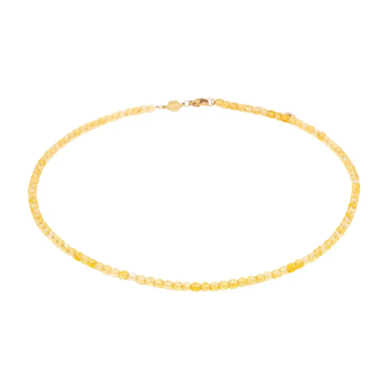 Collana in pietra citrino donna Sloya Serena