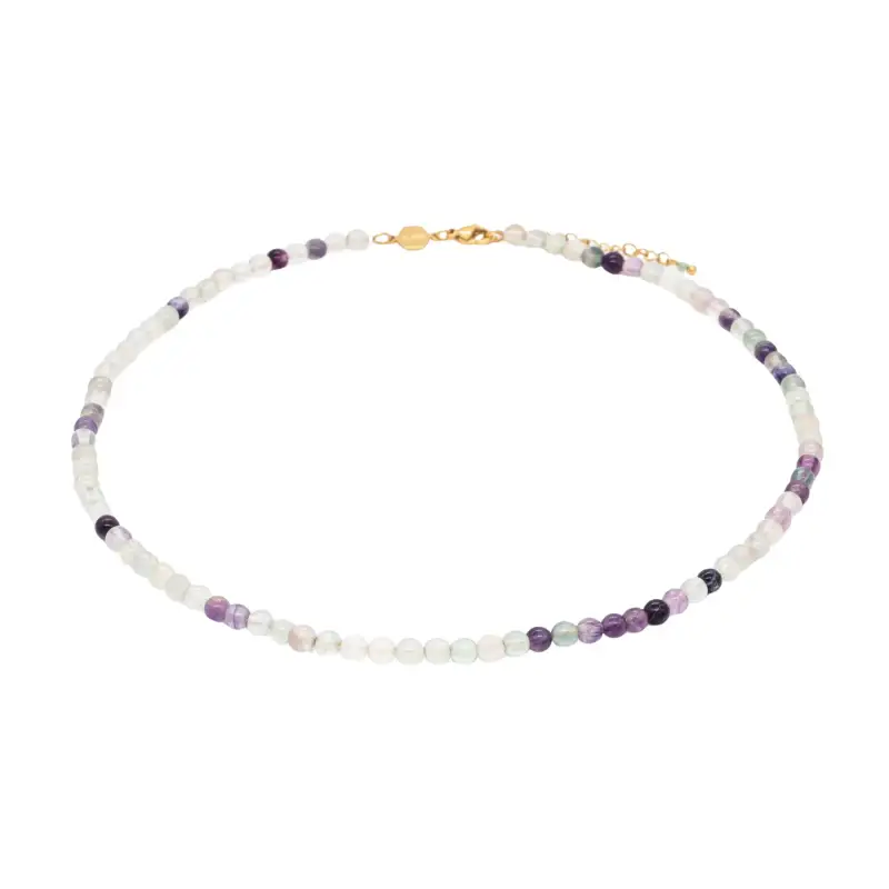 Collana in pietra di fluorite donna Sloya Serena