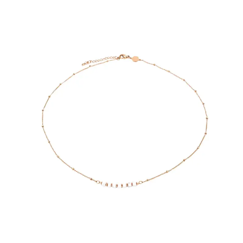 Collana in pietra howlite donna Sloya Piana