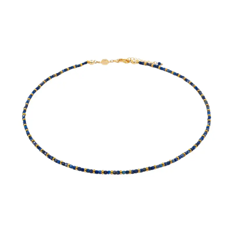 Collana in pietra lapislazzuli donna Sloya Karia