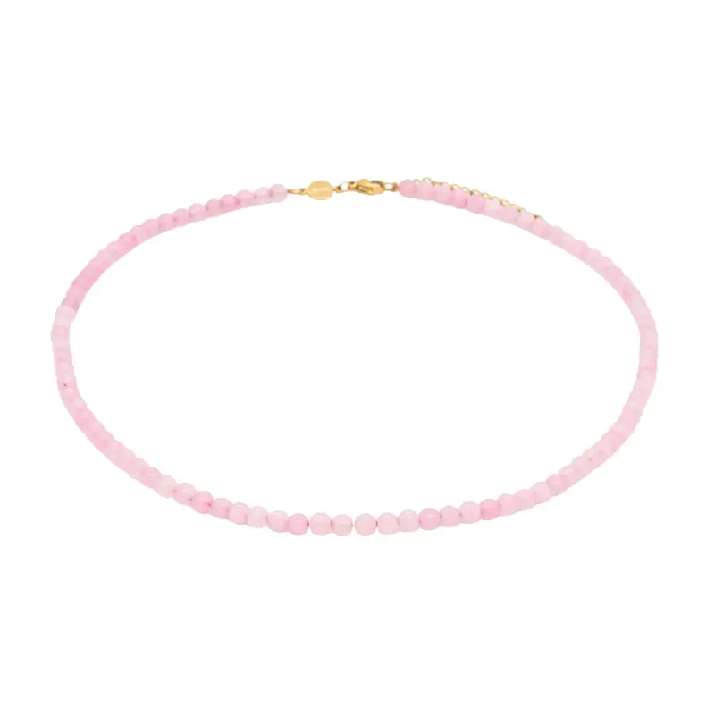 Collana in quarzo rosa donna Sloya Serena