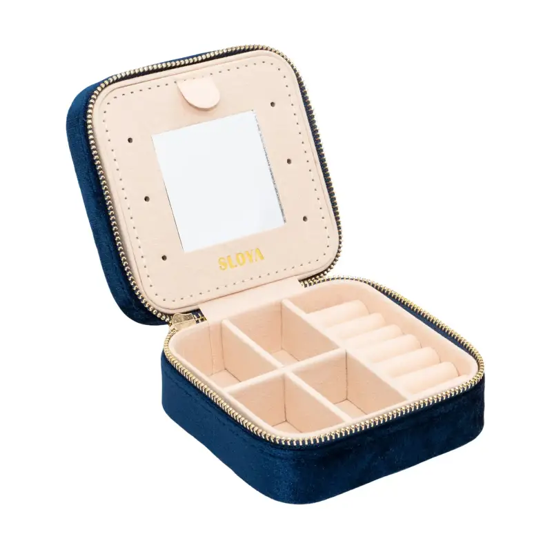 Scatola porta gioie in velluto per donna Sloya