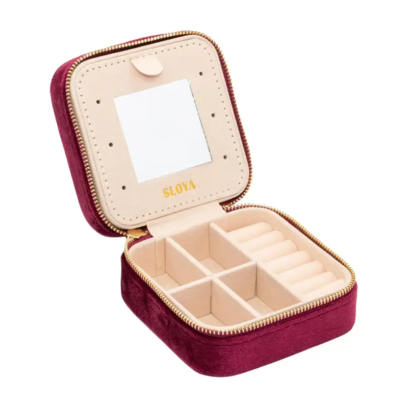 Scatola porta gioie in velluto per donna Sloya