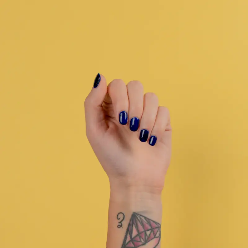 Unghie Smalto Semipermanente Notte - Smalto gel e semipermanente miniatura 2