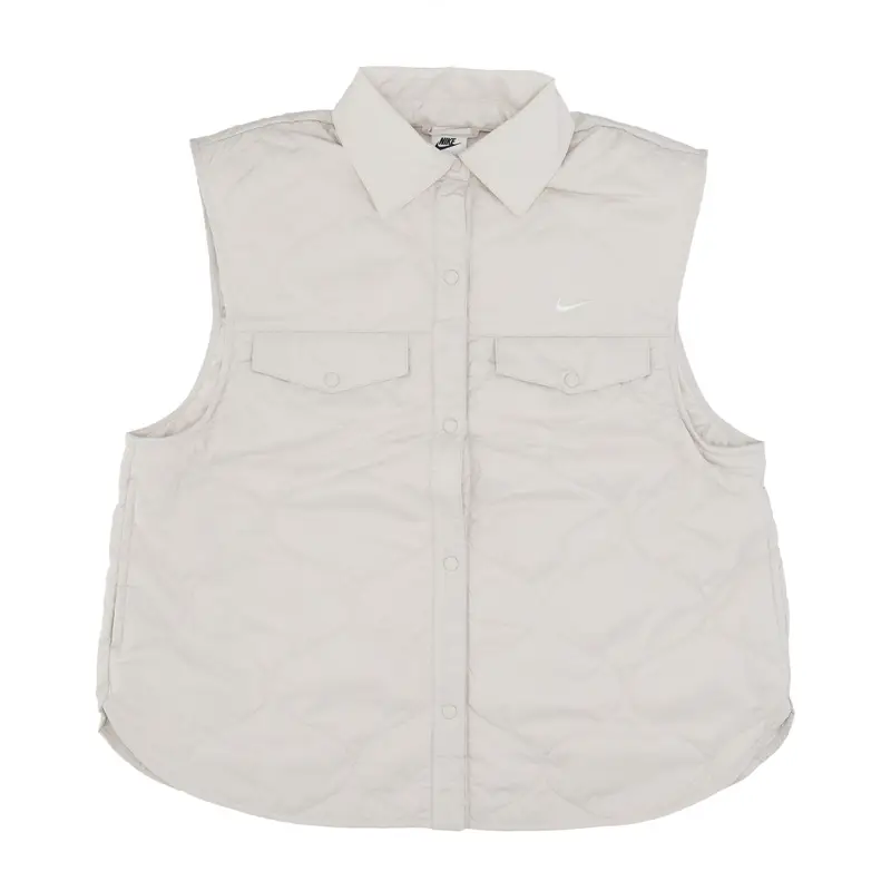 Smanicato Donna W Sportswear Essentials Vest Lt Orewood Brn/sail