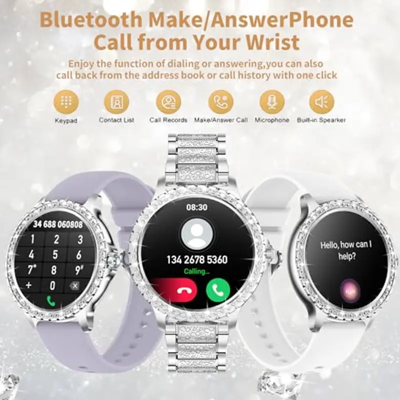 Fitonyo Smartwatch Donna Argento 808754 miniatura 3