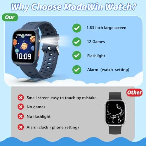 ModaWin Smartwatch Rosa 2628271 miniatura 3