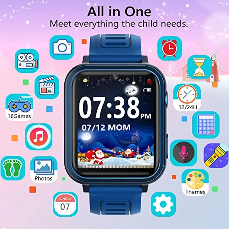 Clleylise Smartwatch Blu 2158800 miniatura 2