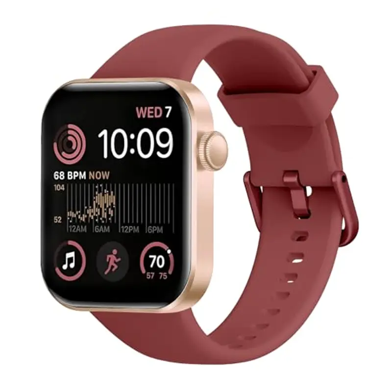 ASEEYIRJ Smartwatch Uomo Bordeaux 2369095