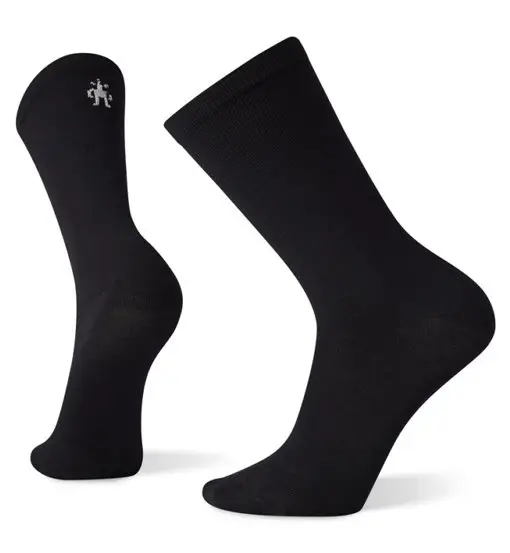 Classic Edition Zero Cushion Liner Crew - calzini trekking Black