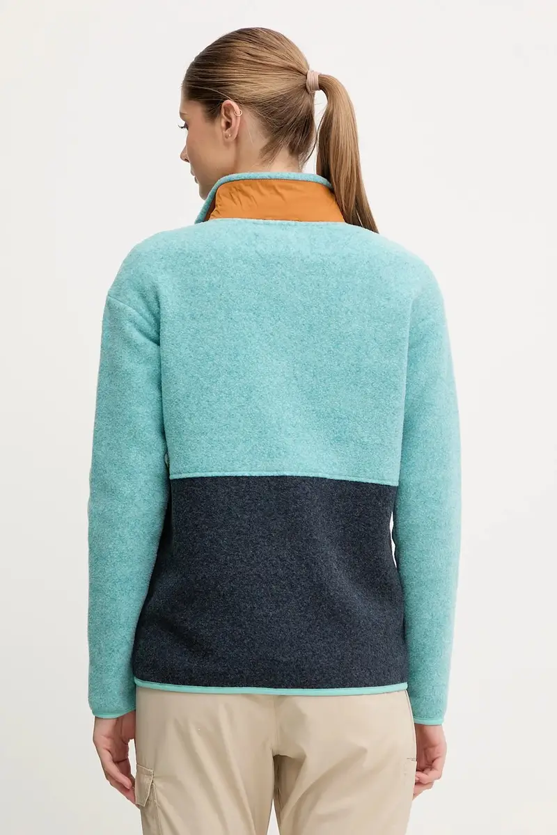 felpa da sport colore turchese SW002966 miniatura 3