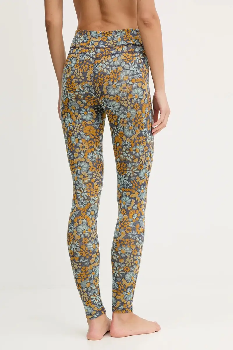 leggings funzionali Classic Thermal Merino colore violetto SW018809 Blu miniatura 2