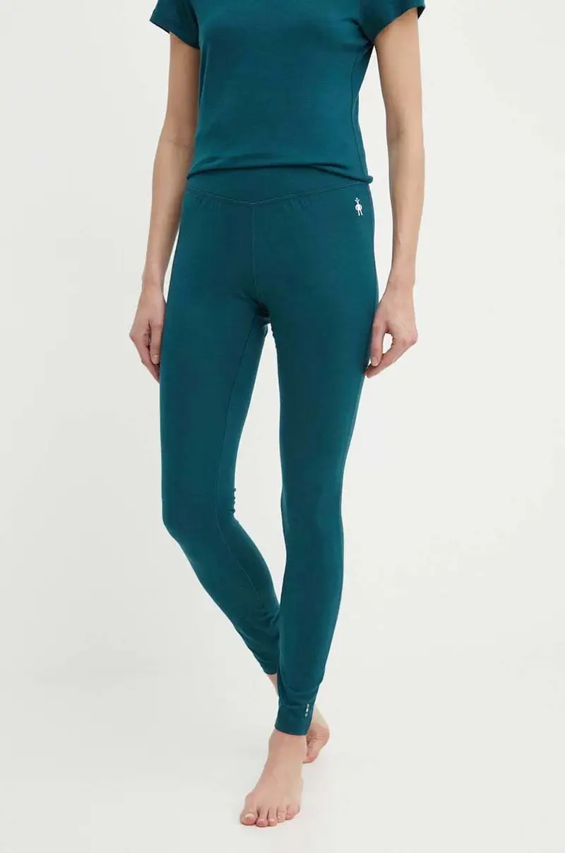 leggins funzionali Classic All-Season Merino colore blu