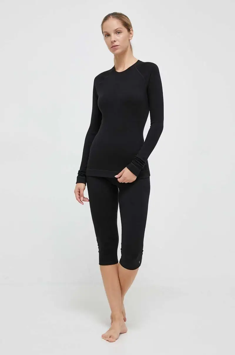 leggins funzionali Classic Thermal Merino Nero miniatura 2