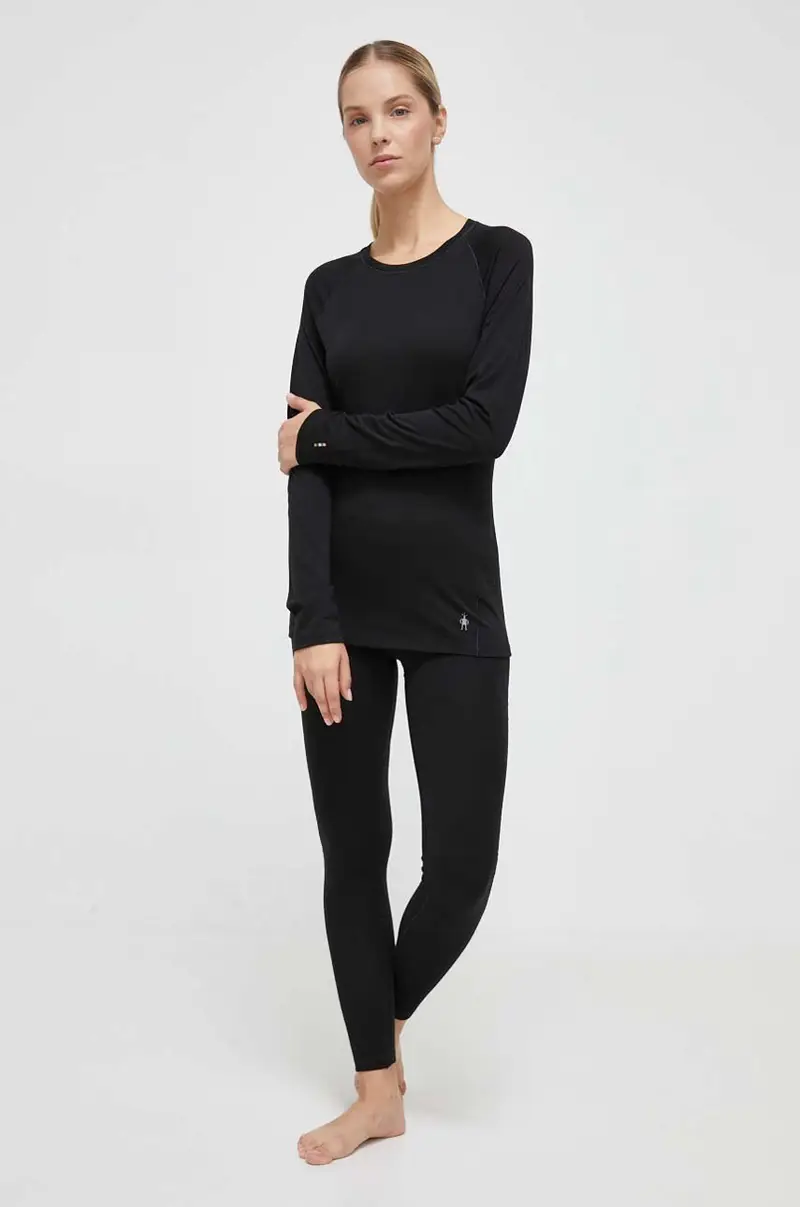 leggins funzionali Classic Thermal Merino Nero miniatura 2