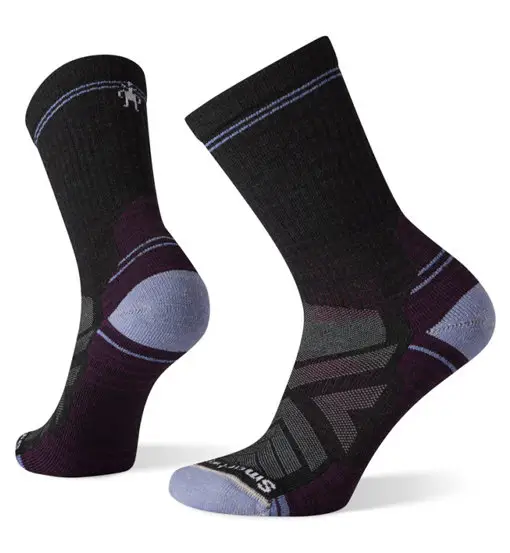 Light Cushion Crew W - calzini trekking - donna Black