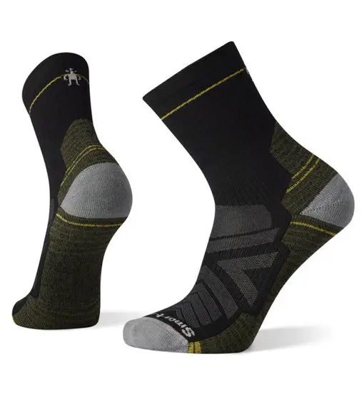 Light Cushion Mid Crew - calzini trekking - uomo Black