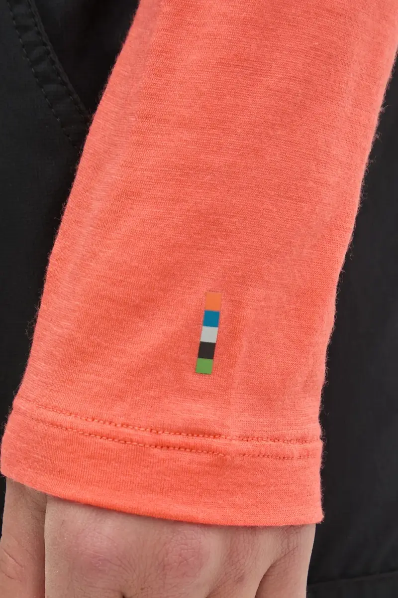 longsleeve funzionale Classic All-Season Merino colore arancione SW016913 miniatura 5