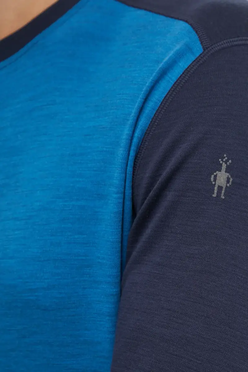 longsleeve funzionale Classic Thermal Merino colore blu miniatura 4