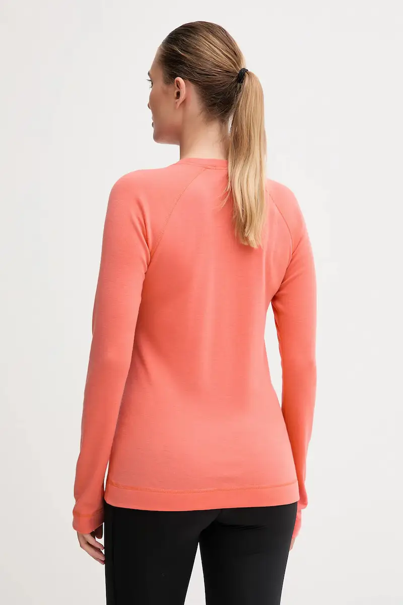 longsleeve funzionale Classic Thermal Merino colore rosa Arancione miniatura 2